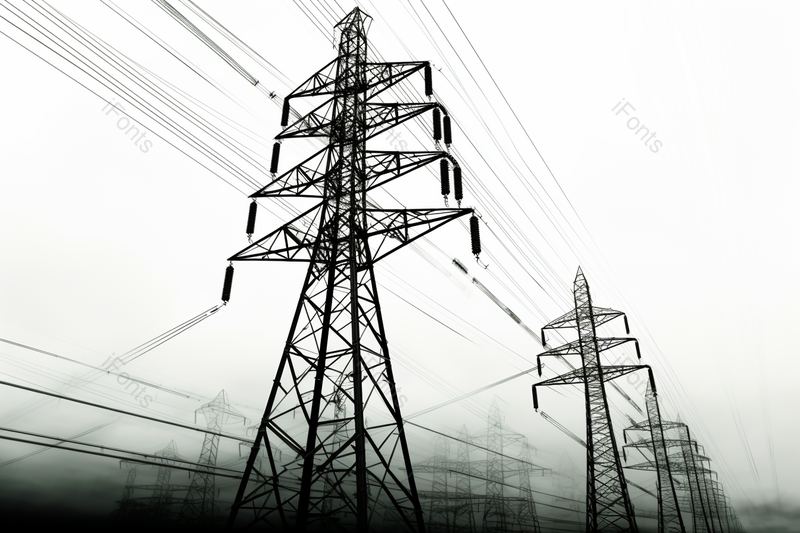 高压线电塔,插画/手绘图,插画/手绘图库,插画/手绘图下载,插画/手绘